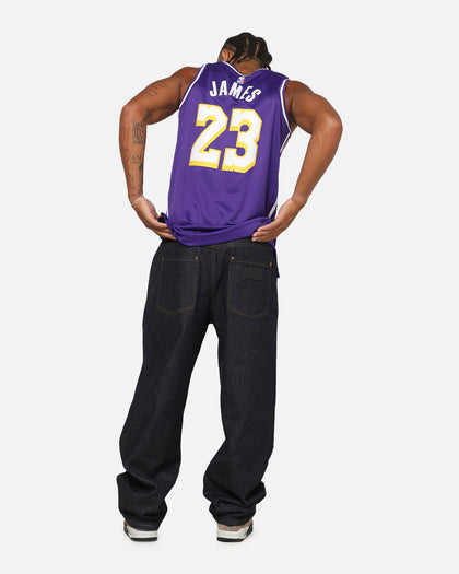 Nike LeBron James Los Angeles Lakers 2025/26 Statement Edition Dri-FIT NBA Swingman Jersey Field Purple