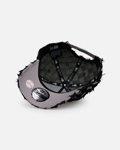 New Era San Diego Padres 'Frayed Checkerboard' 9FORTY A-Frame Snapback Black/Grey
