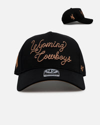 47 Brand Wyoming Cowboys 'Round Em Up' '47 Offside Snapback Black