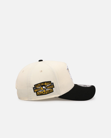 New Era Pittsburgh Penguins 'Team Color Visor' 9FORTY A-Frame Snapback Chrome/Official Team Color