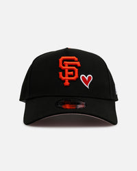 New Era San Francisco Giants 'Team Color Hearts' 9FORTY A-Frame Snapback Official Team Color