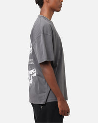 Rats Get Fat Butterfly Effect T-Shirt Charcoal