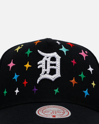 Mitchell & Ness Detroit Tigers 'Rhinestone Luxury' Pro Pinch Snapback Black