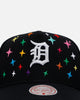 Mitchell & Ness Detroit Tigers 'Rhinestone Luxury' Pro Pinch Snapback Black