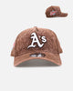 New Era Oakland Athletics 'Washed Walnut' 9FORTY A-Frame Snapback Walnut
