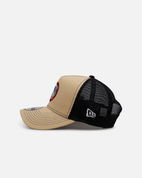 New Era Chicago Cubs 'Vintage Truckers' 9FORTY A-Frame Trucker Snapback Vegas Gold