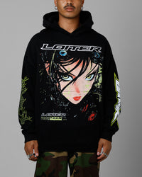 Loiter Project Dark Premium Hoodie Black