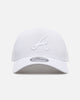 New Era Atlanta Braves 'Easy White' 9FORTY A-Frame Snapback White/White
