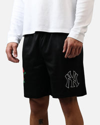 New Era New York Yankees Rose Shorts Black