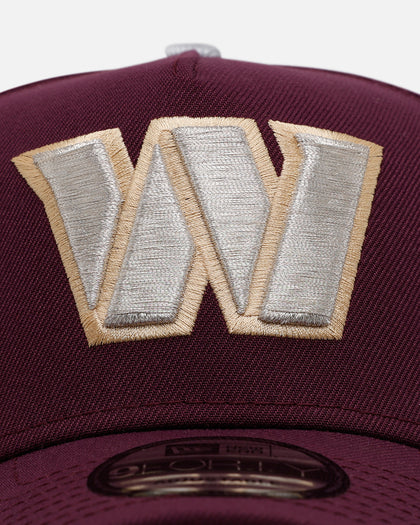 New Era Washington Commanders 'Plum' 9FORTY A-Frame Snapback Plum