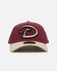 New Era Arizona Diamondbacks 'Moleskin' 9FORTY A-Frame Snapback Maroon