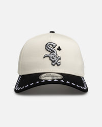 New Era Chicago White Sox 'Royal Flush' 9FORTY A-Frame Snapback White/Black