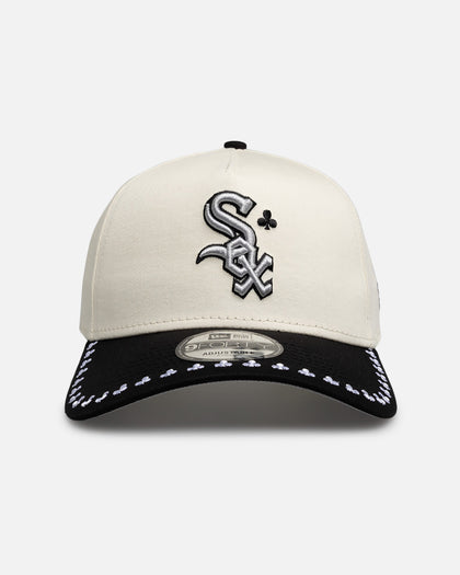New Era Chicago White Sox 'Royal Flush' 9FORTY A-Frame Snapback White/Black