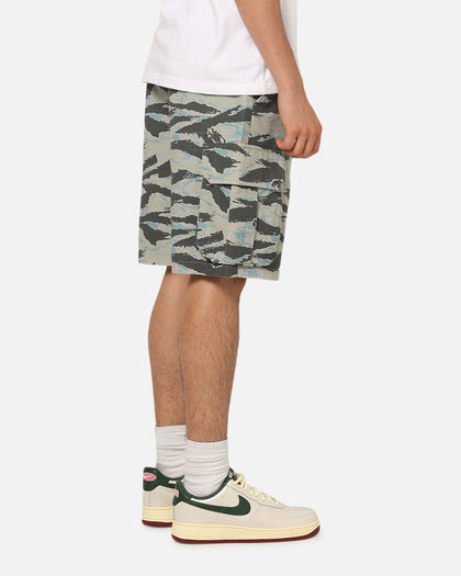 Carre Depot Cargo Shorts Tiger Camo