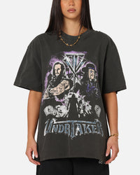 Culture Kings X WWE The Undertaker Summer Slam Heavy T-Shirt Black Wash