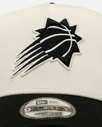 New Era Phoenix Suns 'Easy Chrome Black' 9FORTY A-Frame Snapback Chrome/Black