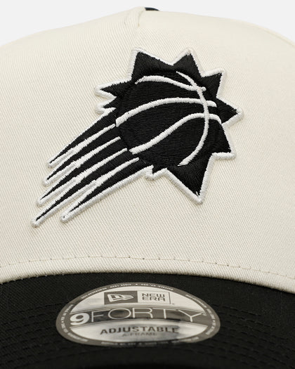 New Era Phoenix Suns 'Easy Chrome Black' 9FORTY A-Frame Snapback Chrome/Black