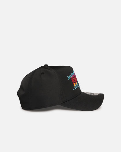 New Era New York Knicks 'Retro Arcade' 9FORTY A-Frame Snapback Black