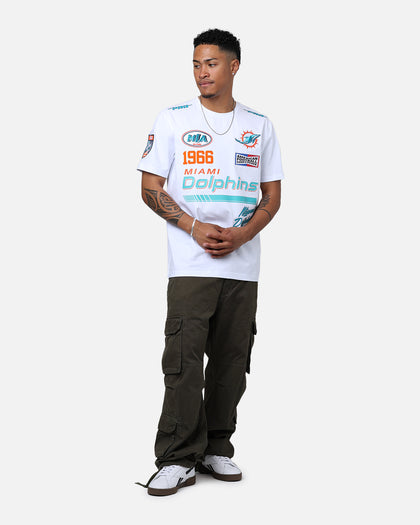 Pro Standard Miami Dolphins Fast Lane SJ T-Shirt White