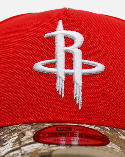 New Era Houston Rockets 'Realtree Visor' 9FORTY A-Frame Snapback Official Team Color