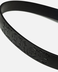 X-Large Old English Reversible Belt Black