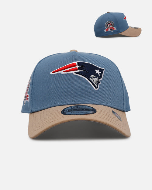 New Era New England Patriots 'Easy Breezy' 9FORTY A-Frame Snapback Blue/Tan