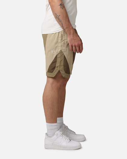 Saint Morta Holy Grail Nylon Shorts Brown