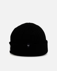 47 Brand New York Yankees Harbor Cuff Knit Beanie Black