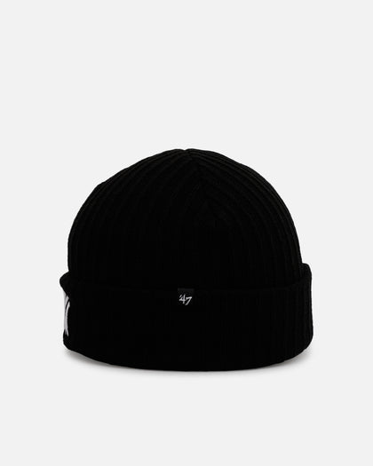 47 Brand New York Yankees Harbor Cuff Knit Beanie Black
