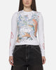 Ed Hardy Women's Koi Long Sleeve T-Shirt White
