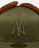New Era X Alpha Industries New York Yankees 59FITY Dog Ear Fitted Olive