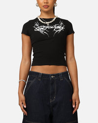 Ed Hardy Women's Tribal Baby T-Shirt Black