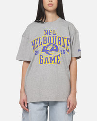 New Era Los Angeles Rams Melbourne Game T-Shirt Grey