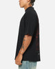 Saint Morta Divine Duty Mock Neck T-Shirt Black
