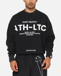 Saint Morta Athltc Crewneck Black