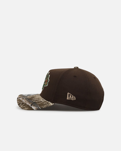New Era Atlanta Braves 'Great Outdoors' 9FORTY A-Frame Snapback Brown/Camo