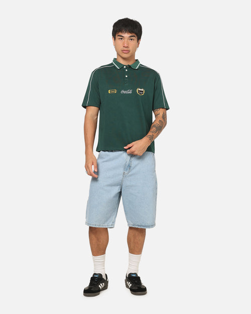 Carre Carré X Coca Cola Club Crest Polo Shirt Dark Green