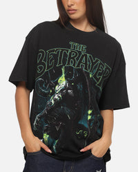 73Studio X Warcraft The Betrayer T-Shirt Black Acidwash