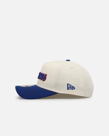 New Era Boise State Broncos 'Boise State University' 9FORTY Two Toned A-Frame Snapback Chrome/OTC