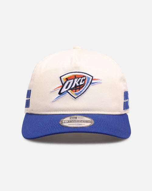 New Era Oklahoma City Thunder 'Stripe' 19TWENTY Snapback Chrome/Official Team Color