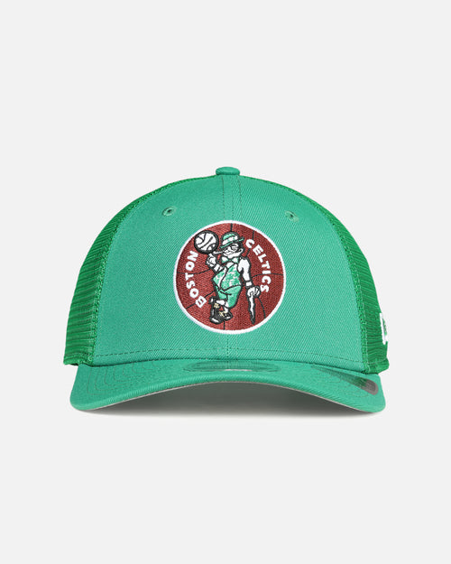 New Era Boston Celtics 'HWC' 9SEVENTY Trucker Stretch Snapback Green Med