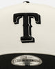 New Era Texas Rangers 'Easy Chrome Black' 9FORTY A-Frame Snapback Chrome/Black