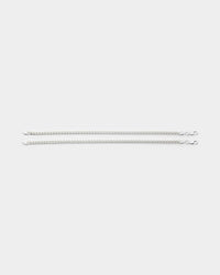 House Of Auric 5mm Cuban Bracelet Set Sterling Silver