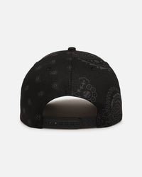New Era Los Angeles Dodgers 'Tonal Paisley' 9FORTY A-Frame Snapback Black