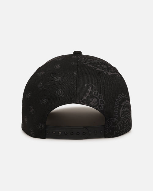 New Era Los Angeles Dodgers 'Tonal Paisley' 9FORTY A-Frame Snapback Black