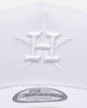 New Era Houston Astros 'Easy White' 9FORTY A-Frame Snapback White/White