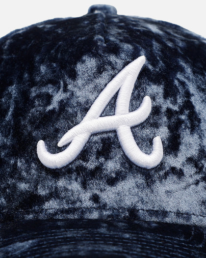 New Era Atlanta Braves 'Crushed Blue Velvet' 9FORTY A-Frame Snapback Blue