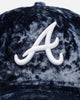 New Era Atlanta Braves 'Crushed Blue Velvet' 9FORTY A-Frame Snapback Blue