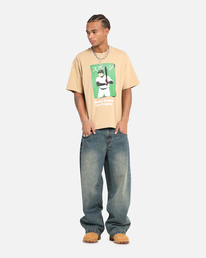 Market Illustrated Baseball T-Shirt Oatmilk