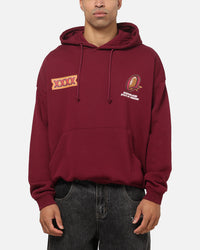 Mitchell & Ness Queensland Maroons XXXX Toad Box Hoodie Maroon